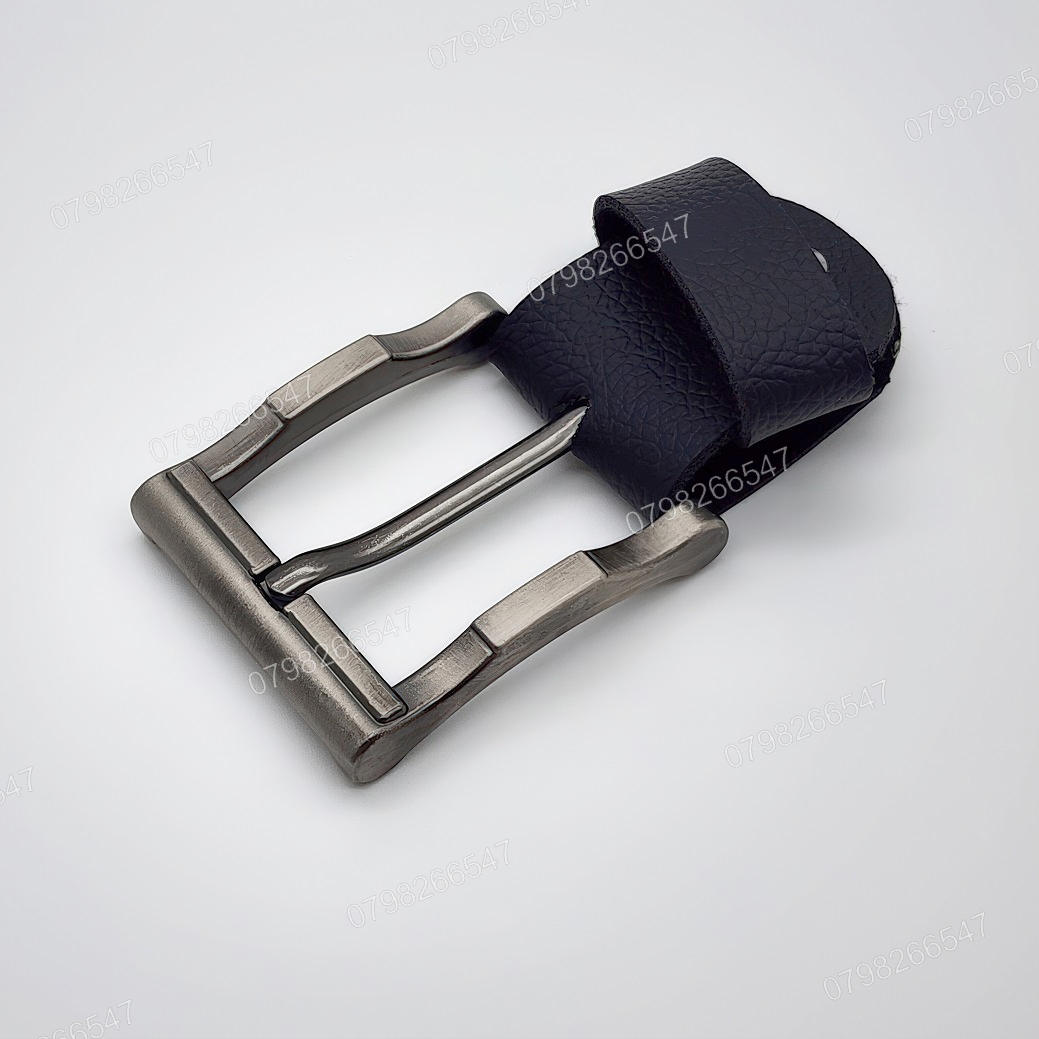 Mặt khoá thắt lưng nam DKK-074 | Đầu khoá xỏ kim bảng 4F màu xám đơn giản mà nam tính - Ảnh 2