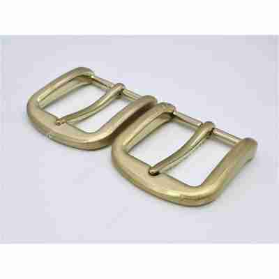 Mặt khoá dây nịt nam DKK-080 | Đầu khoá xỏ kim bảng 4F vàng đồng kiểu truyền thống