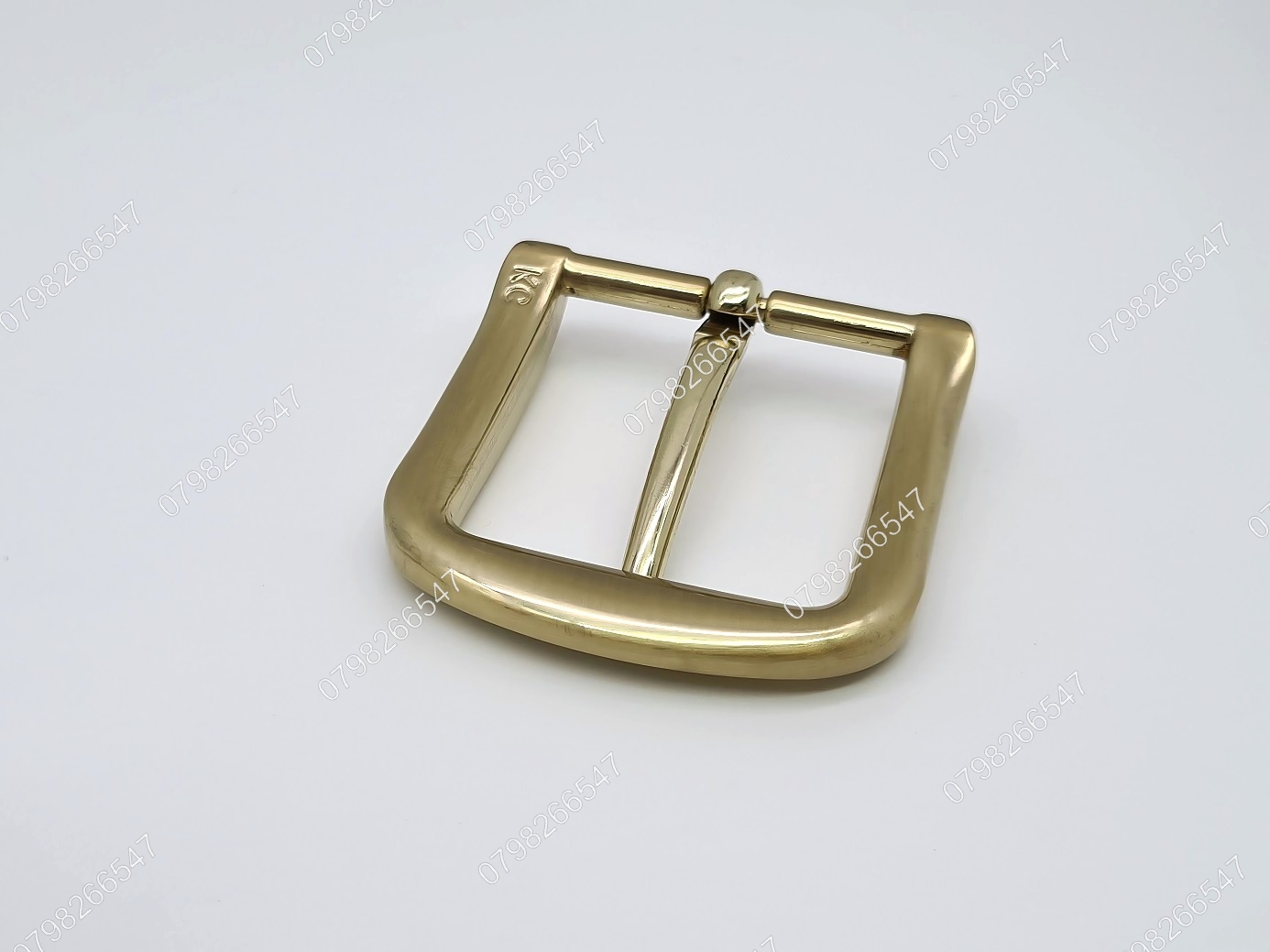 Mặt khoá dây nịt nam DKK-080 | Đầu khoá xỏ kim bảng 4F vàng đồng kiểu truyền thống - Ảnh 9