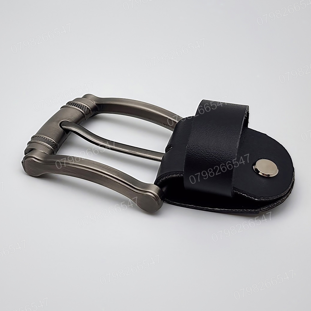 Đầu khoá dây nịt nam DKK-081 | Mặt khoá kim chì bảng 4.0cm kiểu bo tròn nổi bật | Bảo hành 12 tháng - Ảnh 2