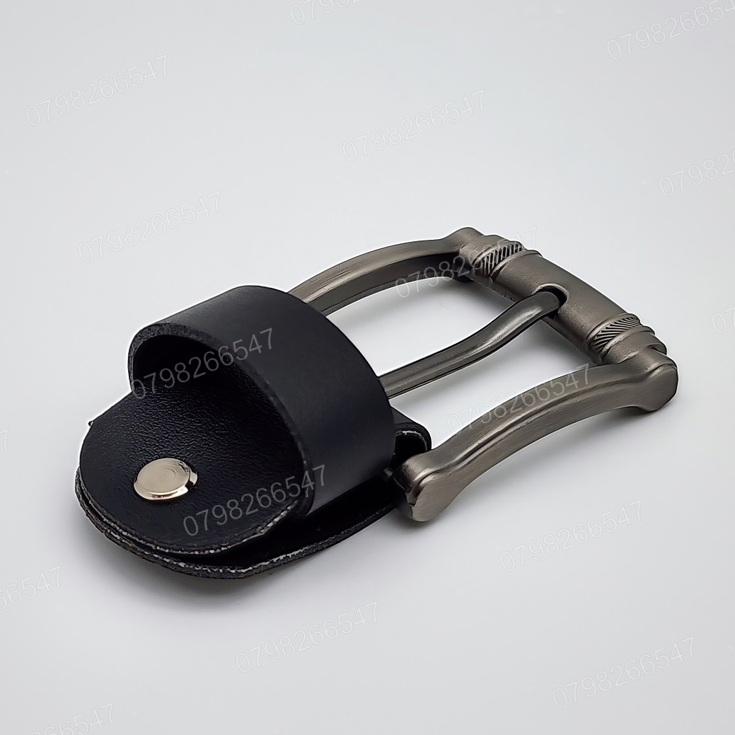 Đầu khoá dây nịt nam DKK-081 | Mặt khoá kim chì bảng 4.0cm kiểu bo tròn nổi bật | Bảo hành 12 tháng - Ảnh 3