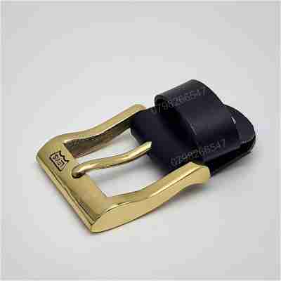 Đầu khoá dây nịt nam DKK-086 | Khoá kim vuông đồng nguyên khối bảng 4.0cm nam tính | Bảo hành 12 tháng