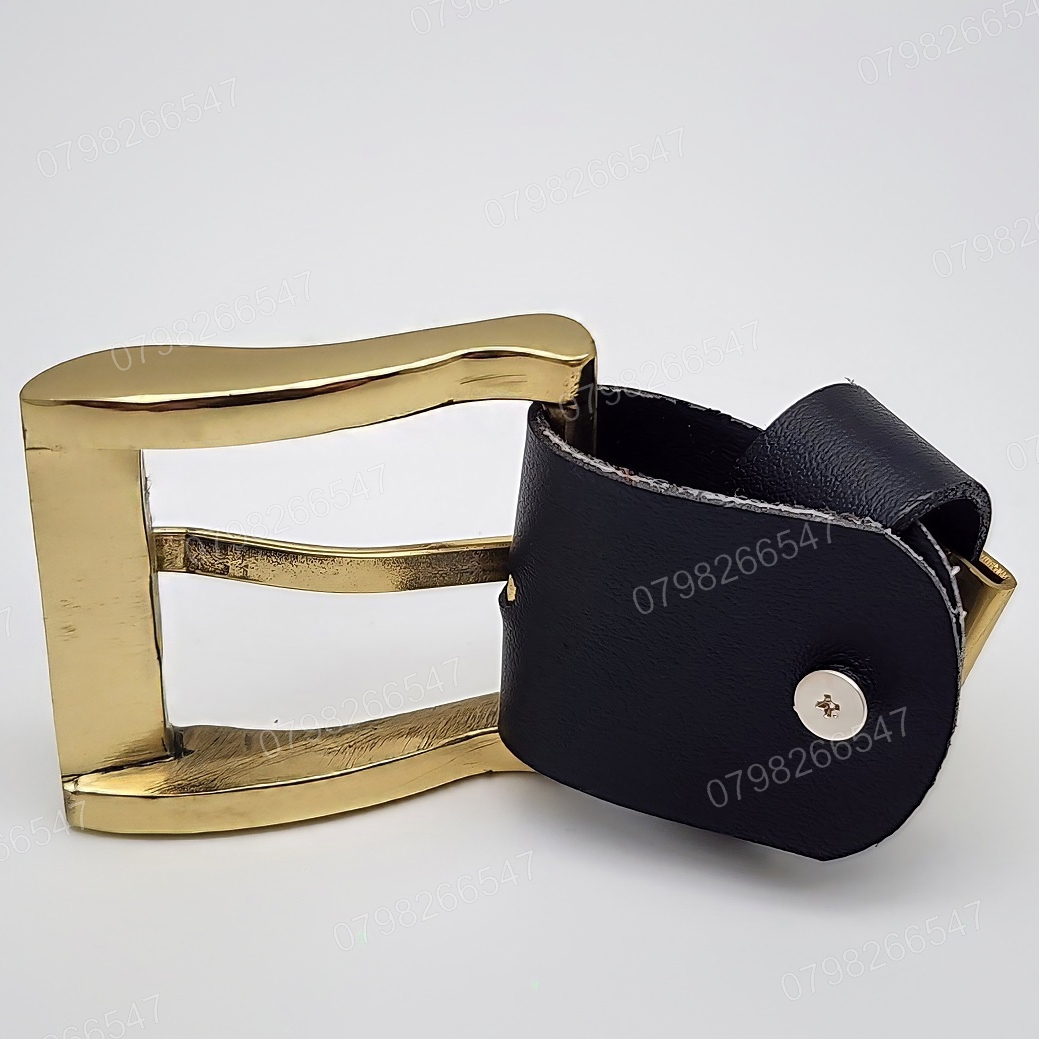 Đầu khoá dây nịt nam DKK-086 | Khoá kim vuông đồng nguyên khối bảng 4.0cm nam tính | Bảo hành 12 tháng - Ảnh 7