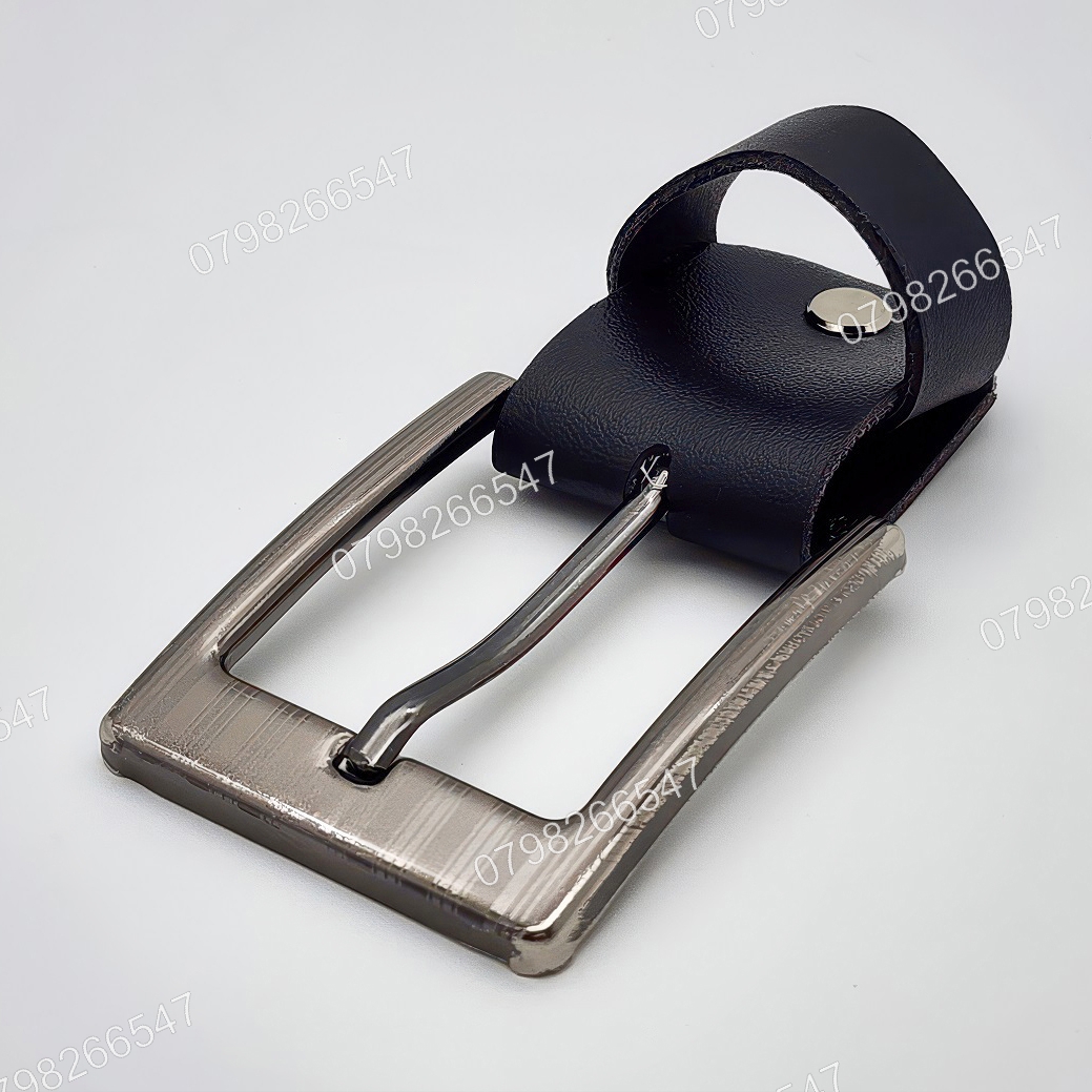 Khoá thắt lưng nam DKK-091 | Mặt khoá kim bảng 4.0cm vuông thanh lịch - Ảnh 2