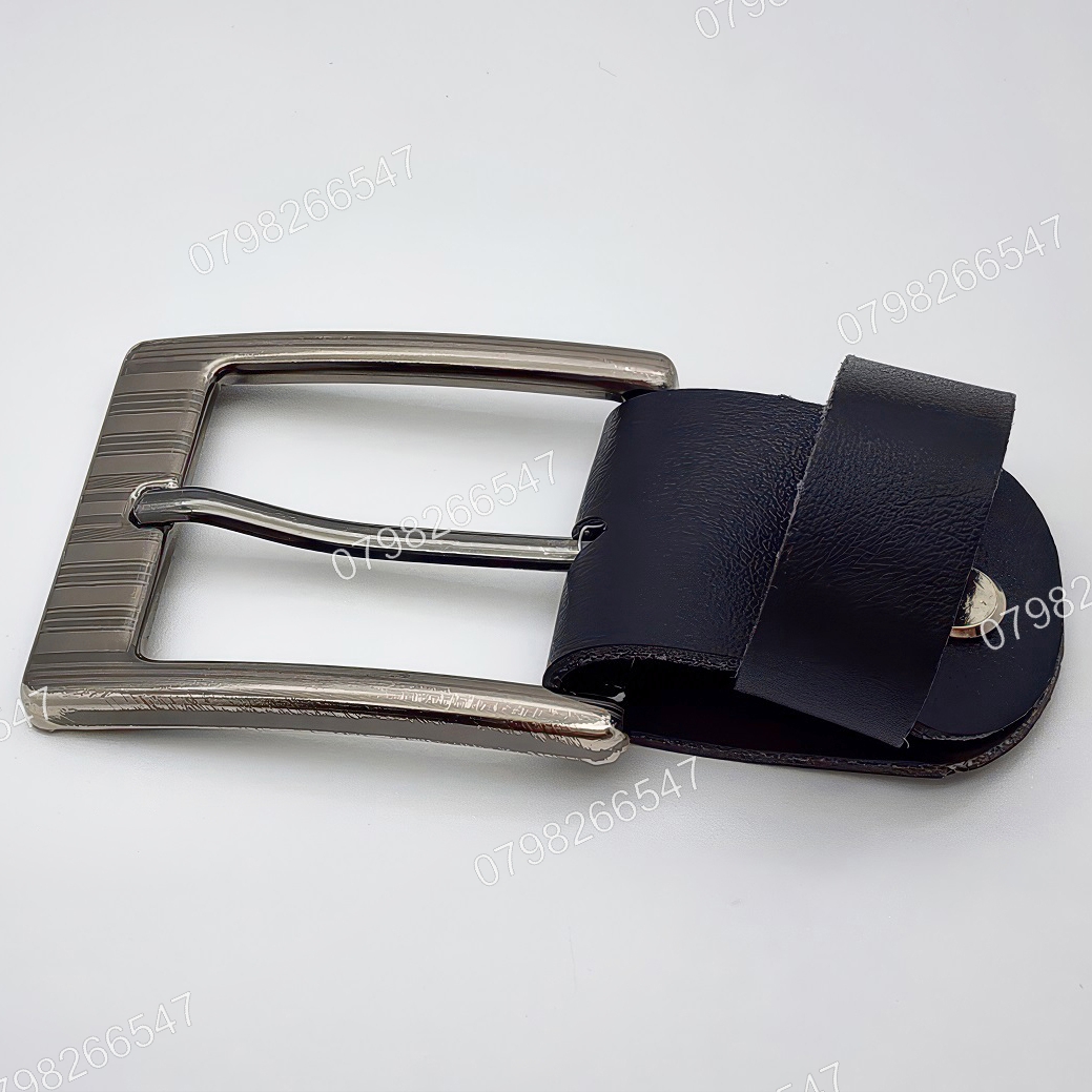 Khoá thắt lưng nam DKK-091 | Mặt khoá kim bảng 4.0cm vuông thanh lịch - Ảnh 4