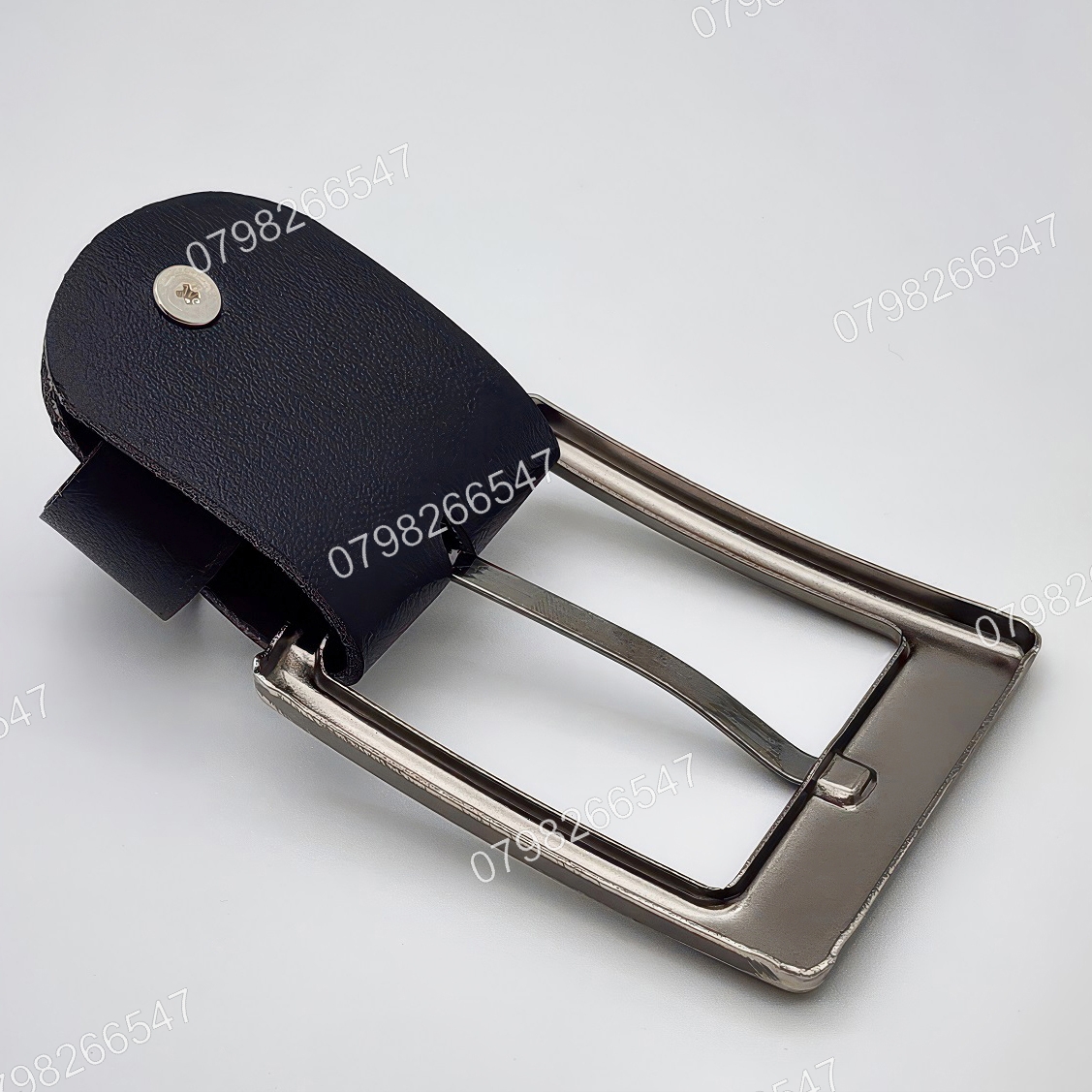 Khoá thắt lưng nam DKK-091 | Mặt khoá kim bảng 4.0cm vuông thanh lịch - Ảnh 7