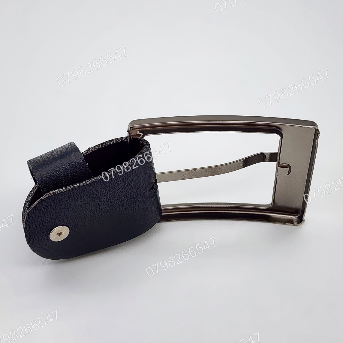 Khoá thắt lưng nam DKK-091 | Mặt khoá kim bảng 4.0cm vuông thanh lịch - Ảnh 8