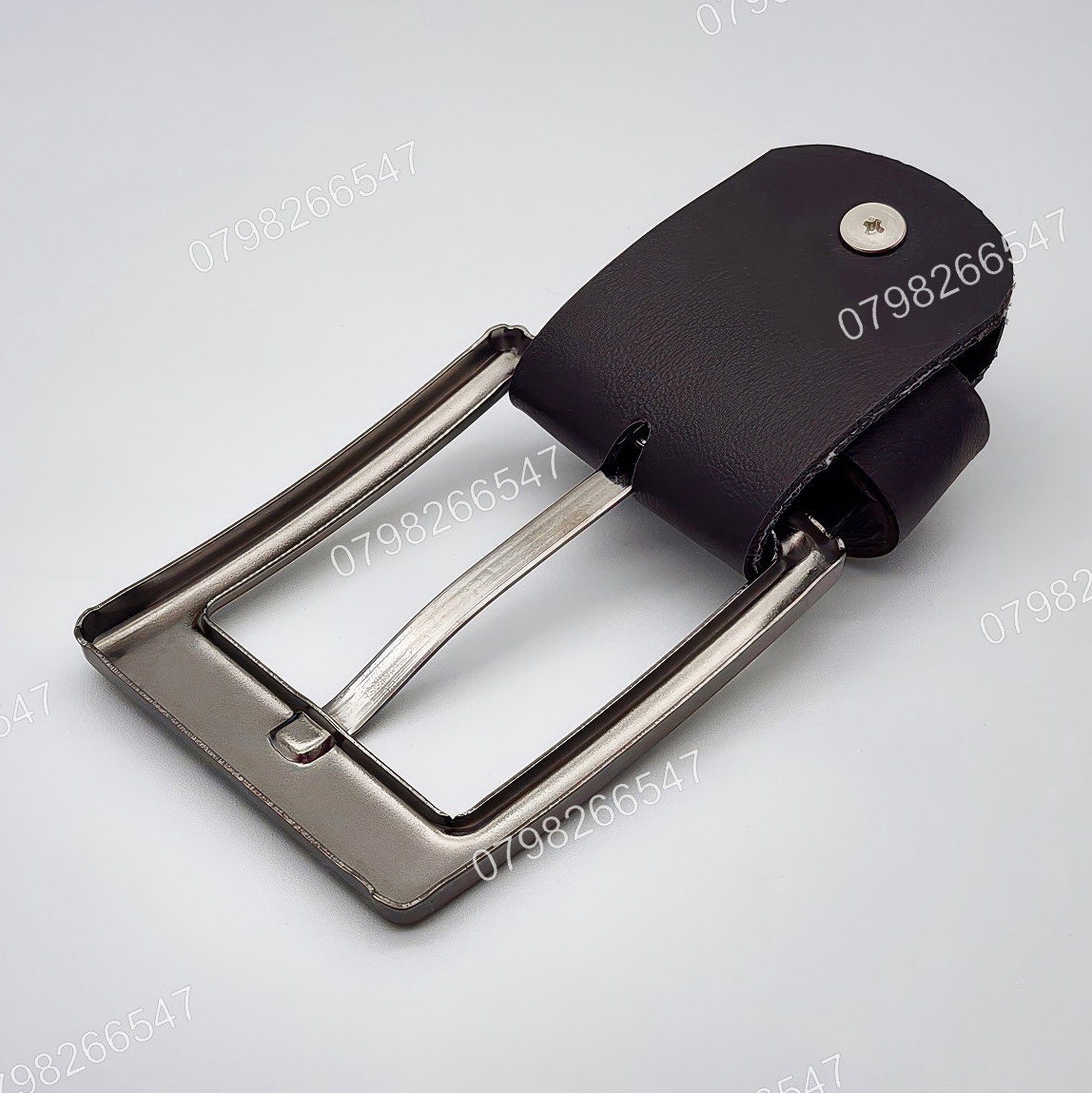 Khoá thắt lưng nam DKK-091 | Mặt khoá kim bảng 4.0cm vuông thanh lịch - Ảnh 9