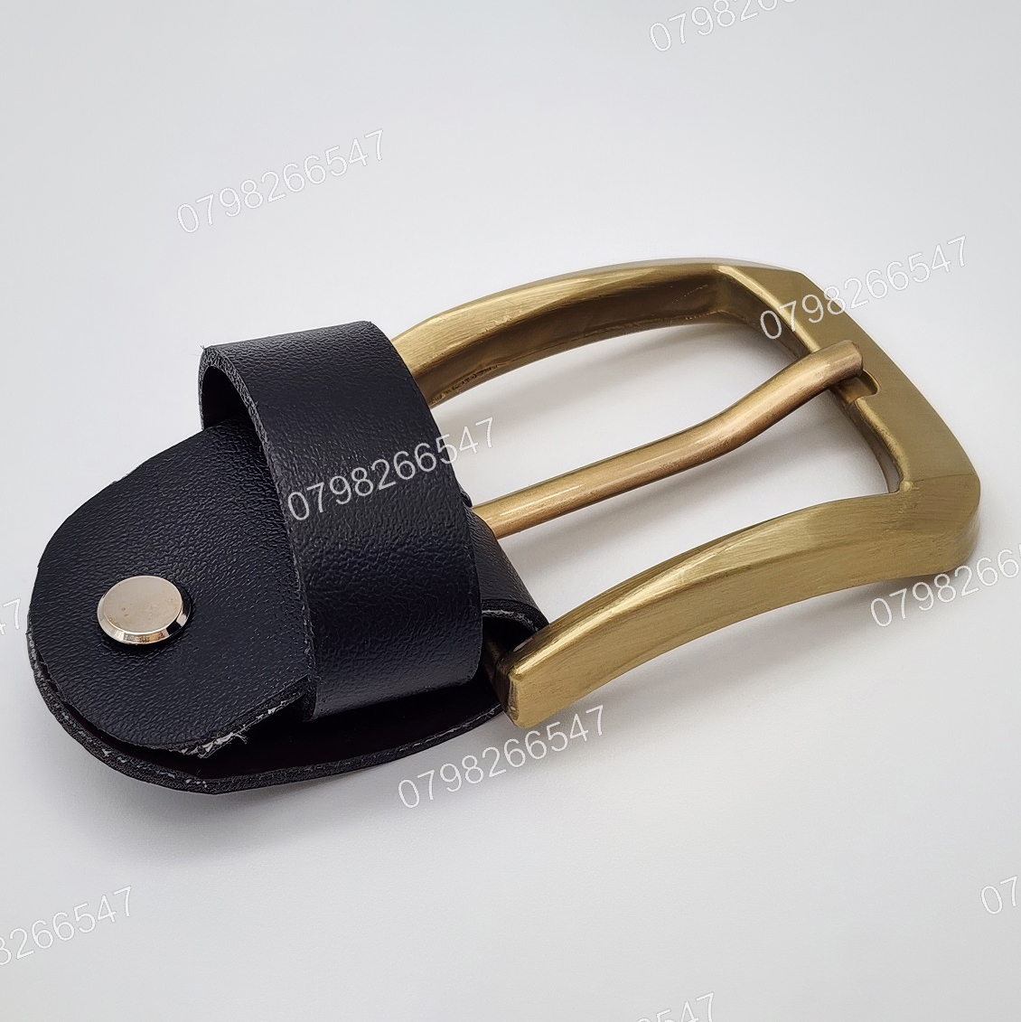 Đầu khoá thắt lưng nam DKK-093 | Khoá kim bảng 4.0cm mạ đồng bo tròn ấn tượng - Ảnh 4