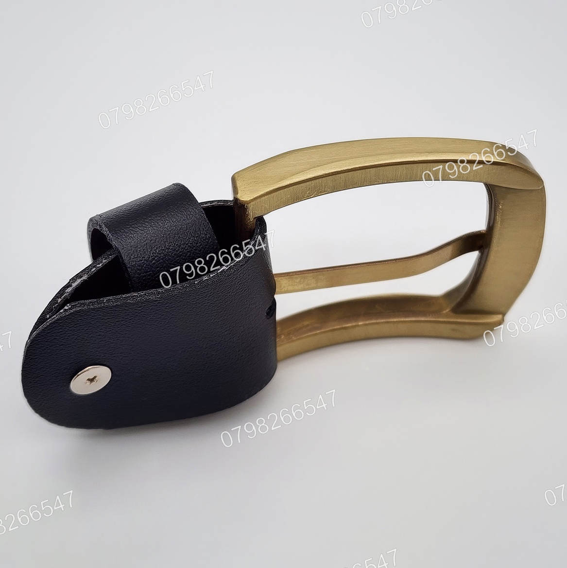 Đầu khoá thắt lưng nam DKK-093 | Khoá kim bảng 4.0cm mạ đồng bo tròn ấn tượng - Ảnh 6