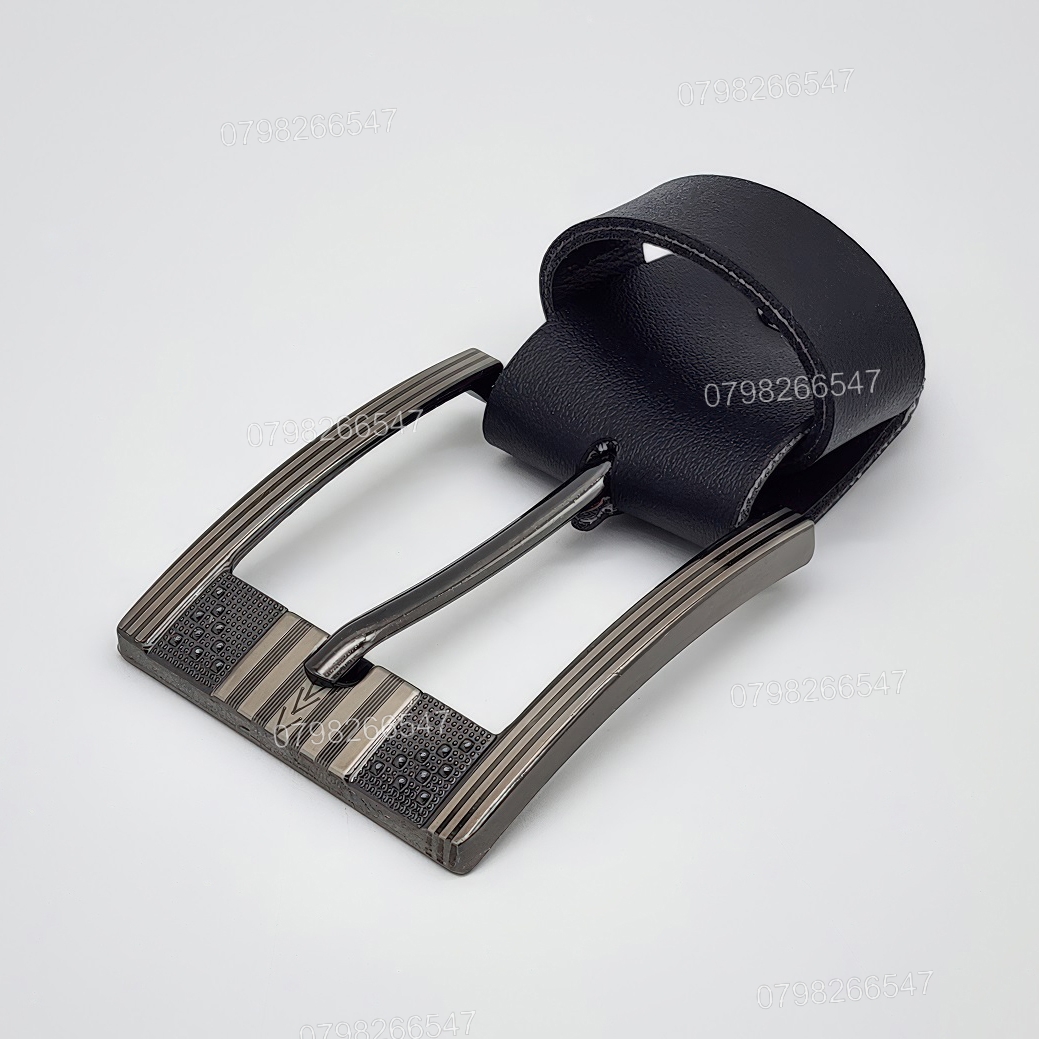 Đầu khoá dây nịt nam DKK-096 | Mặt khoá xỏ kim bảng 4F màu vàng truyền thống kèm hoạ tiết nổi bật - Ảnh 2