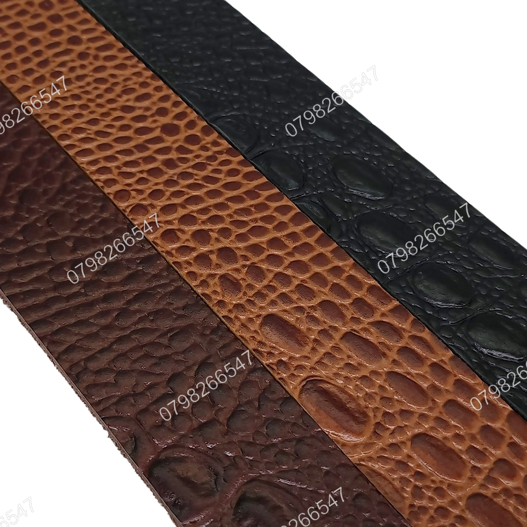 Dây lưng nam không mặt DNKK-001 | Dây nịt da bò dập vân cá sấu | Bảo hành 12 tháng - Ảnh 11