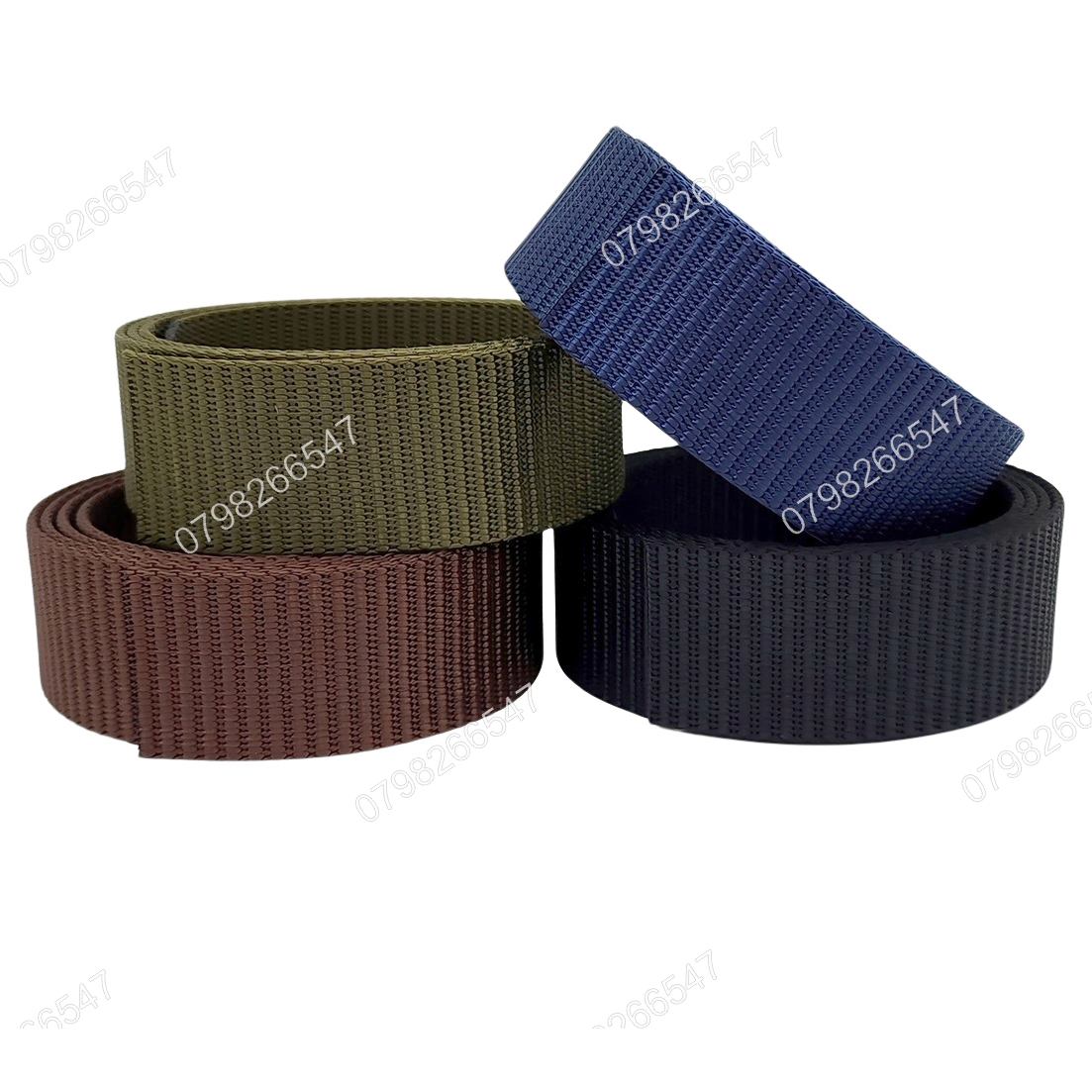 Dây lưng nam không mặt DNKK-002 | Dây nịt vải dù canvas loại tốt | Bảo hành 12 tháng - Ảnh 6