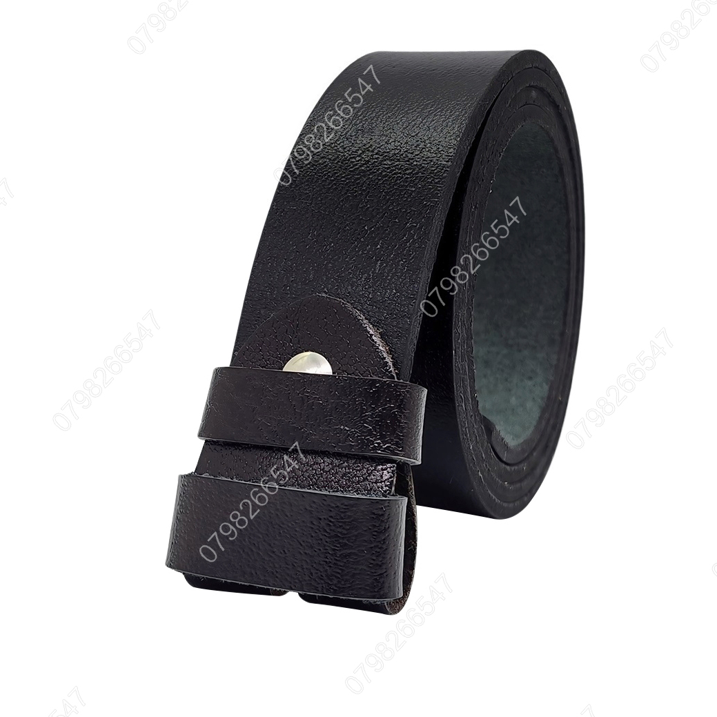 Thắt lưng không mặt DNKK-003 | Dây nịt nam da bò trơn loại tốt | Bảo hành 12 tháng - Ảnh 2