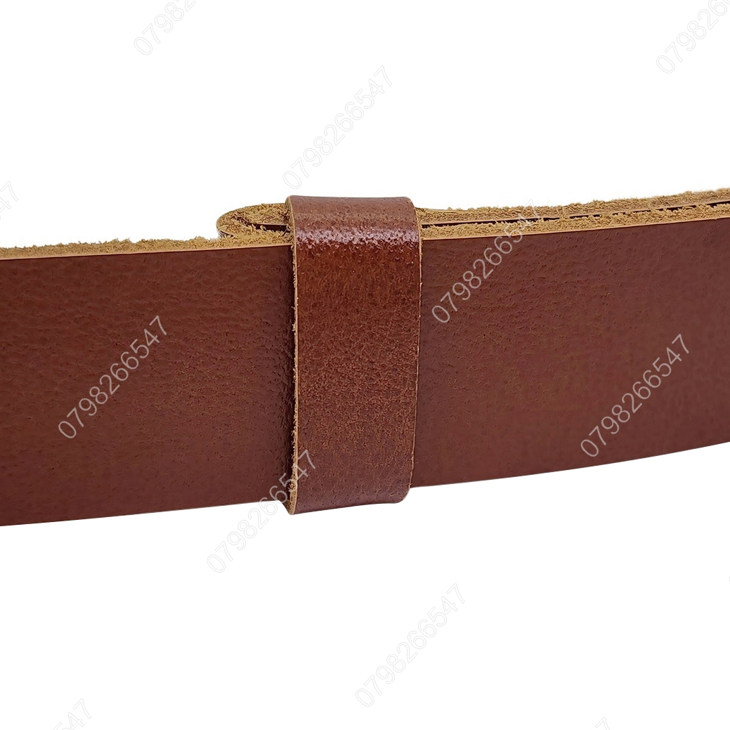 Thắt lưng không mặt DNKK-003 | Dây nịt nam da bò trơn loại tốt | Bảo hành 12 tháng - Ảnh 13