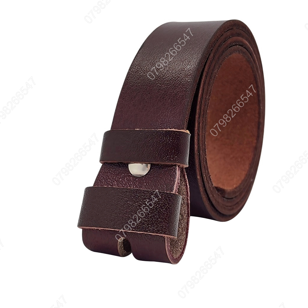 Thắt lưng không mặt DNKK-003 | Dây nịt nam da bò trơn loại tốt | Bảo hành 12 tháng - Ảnh 4