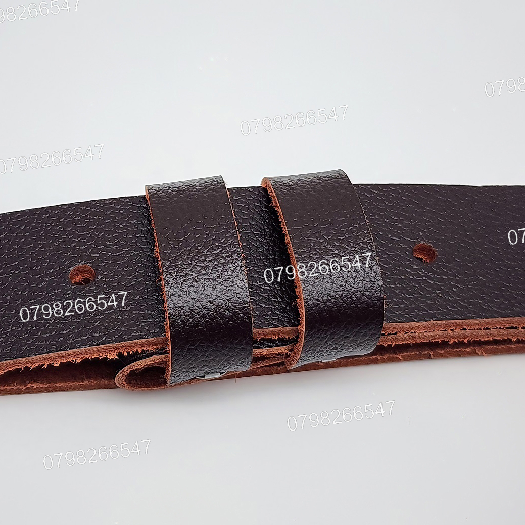 Thắt lưng nam không mặt DNKK-005 | Dây nịt da bò trơn nam tính | Bảo hành 12 tháng - Ảnh 11