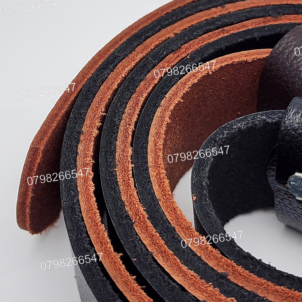 Thắt lưng nam không mặt DNKK-005 | Dây nịt da bò trơn nam tính | Bảo hành 12 tháng - Ảnh 13