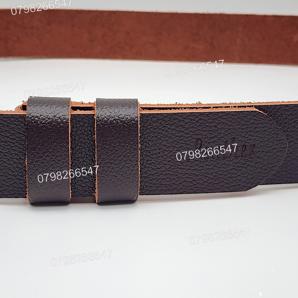Thắt lưng nam không mặt DNKK-005 | Dây nịt da bò trơn nam tính | Bảo hành 12 tháng - Ảnh 8