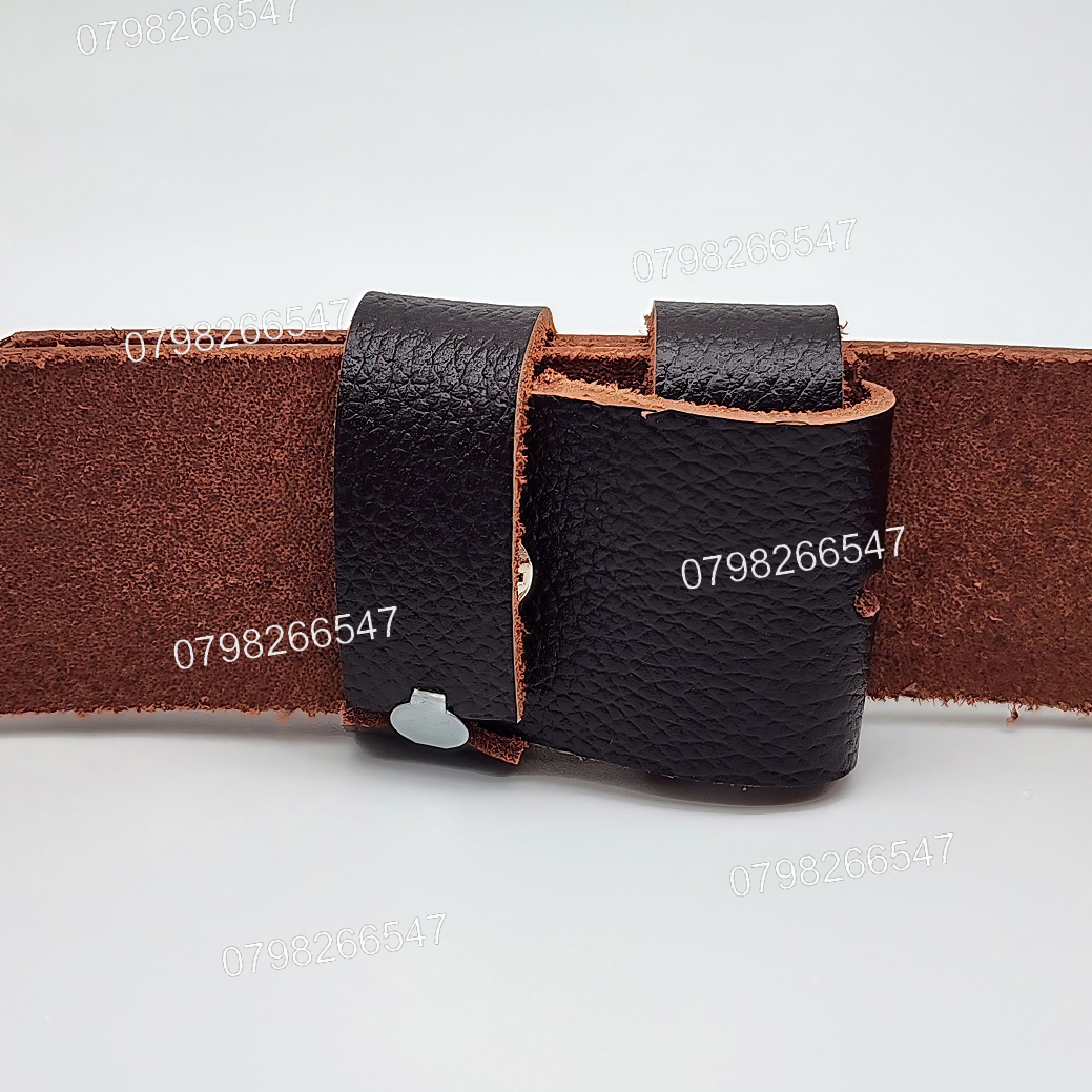 Thắt lưng nam không mặt DNKK-005 | Dây nịt da bò trơn nam tính | Bảo hành 12 tháng - Ảnh 10