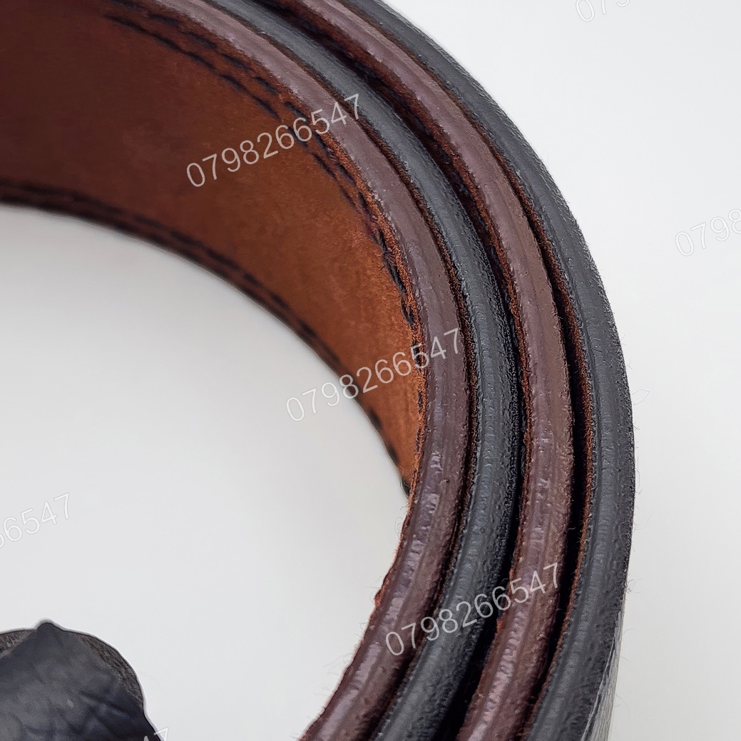 Thắt lưng nam không mặt DNKK-009 | Thắt lưng da PU may 3 lớp bản 3.6cm | Bảo hành 12 tháng - Ảnh 15