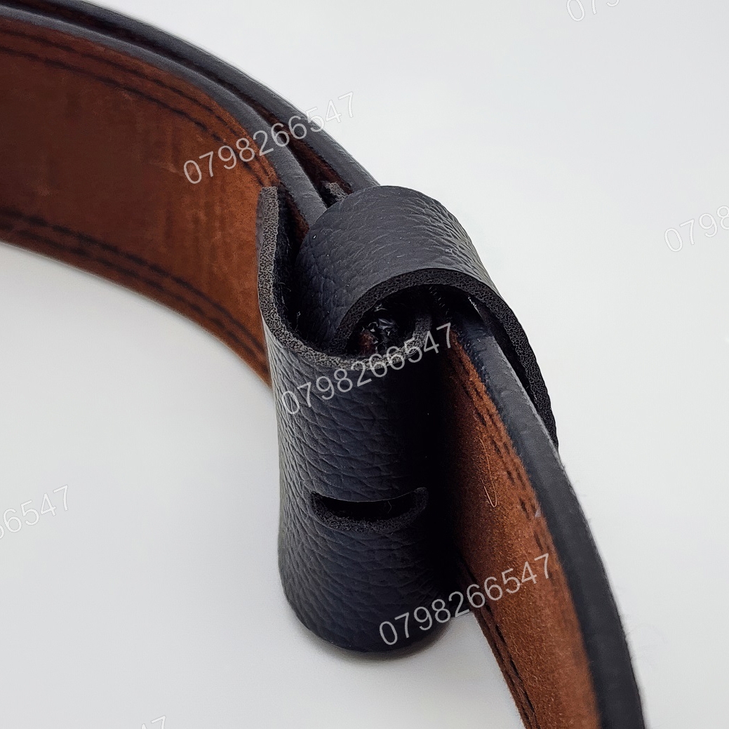 Thắt lưng nam không mặt DNKK-009 | Thắt lưng da PU may 3 lớp bản 3.6cm | Bảo hành 12 tháng - Ảnh 8