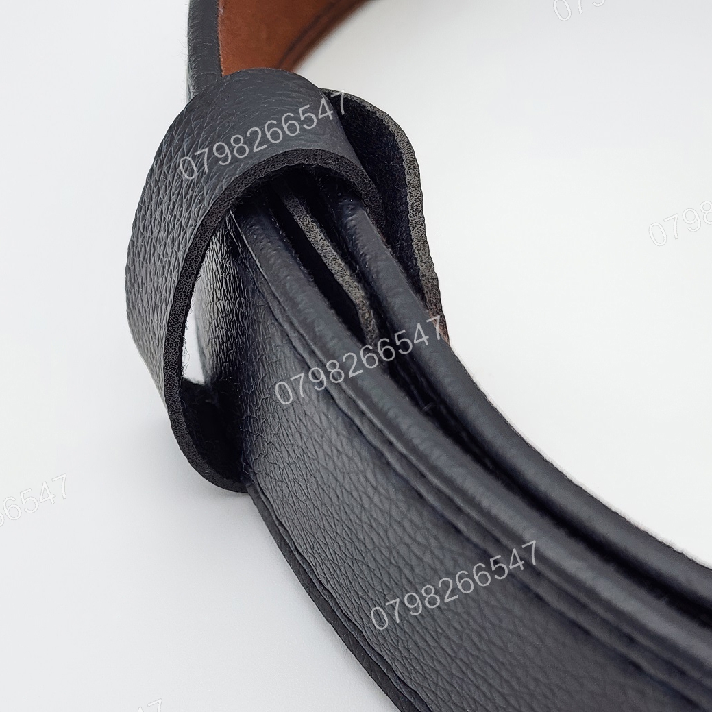 Thắt lưng nam không mặt DNKK-009 | Thắt lưng da PU may 3 lớp bản 3.6cm | Bảo hành 12 tháng - Ảnh 10