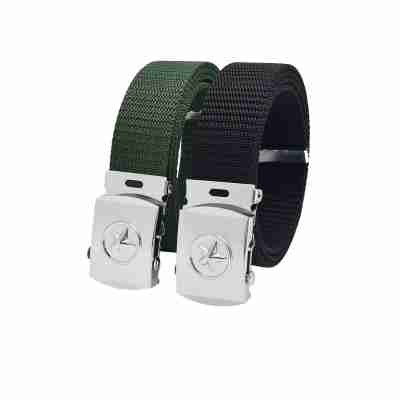 Thắt lưng nam dây dù DHM-013 | Dây nịt vải dù mặt khoá lăn mặt in nổi thời trang | Bảo hành 12 tháng