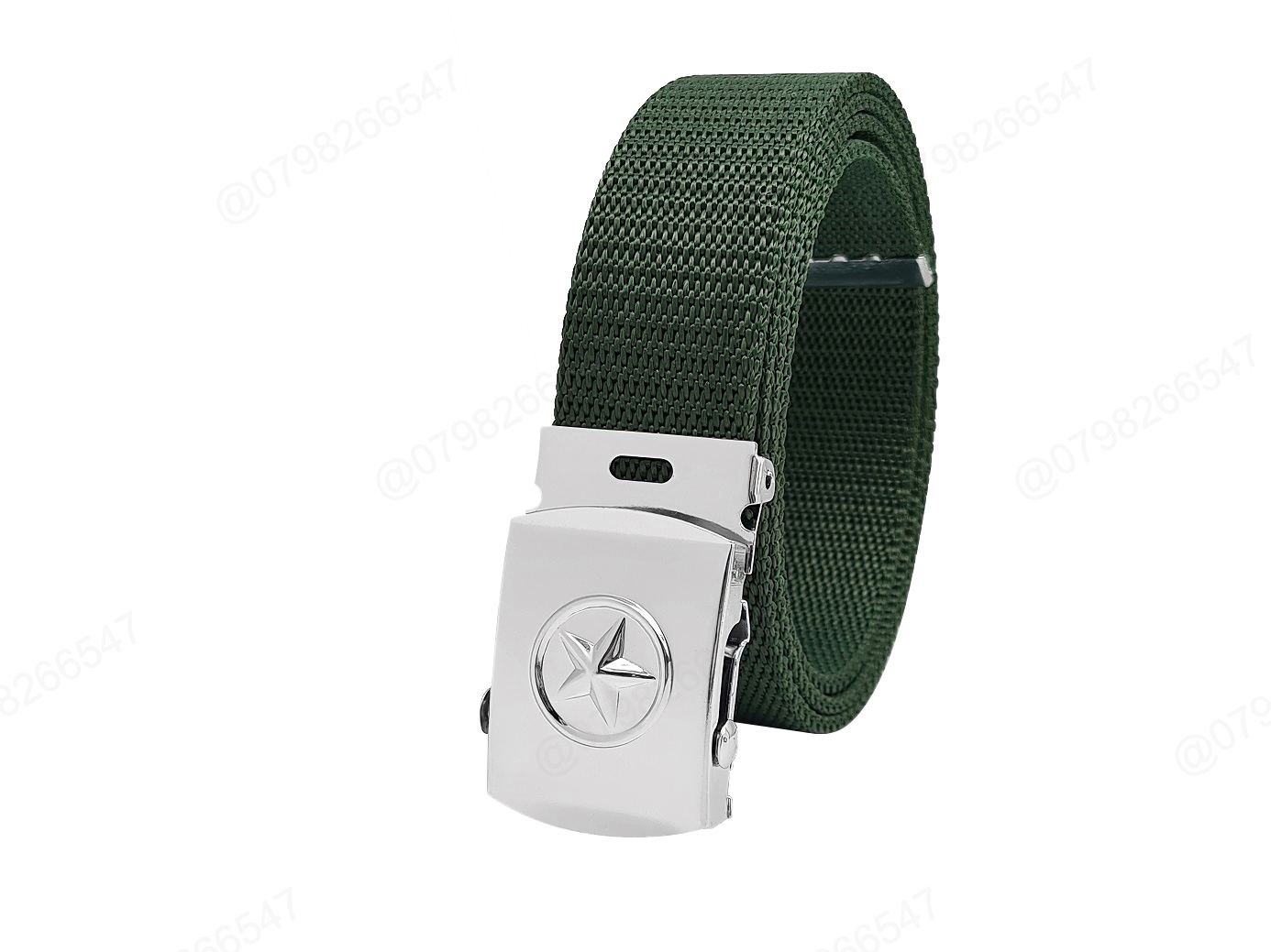 Thắt lưng nam dây dù DHM-013 | Dây nịt vải dù mặt khoá lăn mặt in nổi thời trang | Bảo hành 12 tháng - Ảnh 5