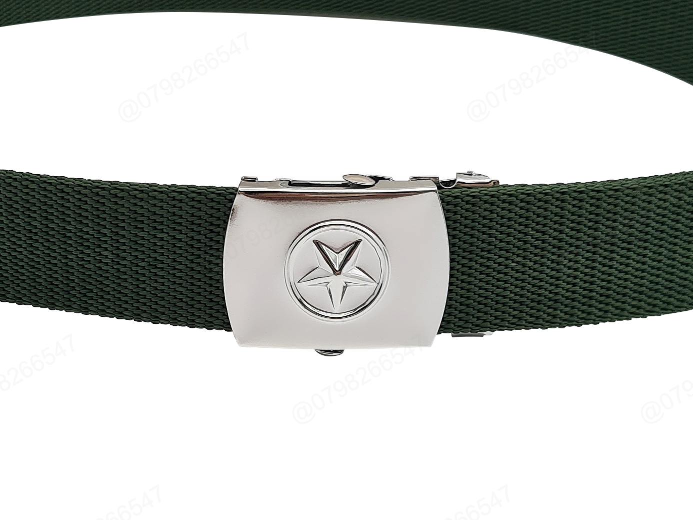 Thắt lưng nam dây dù DHM-013 | Dây nịt vải dù mặt khoá lăn mặt in nổi thời trang | Bảo hành 12 tháng - Ảnh 6