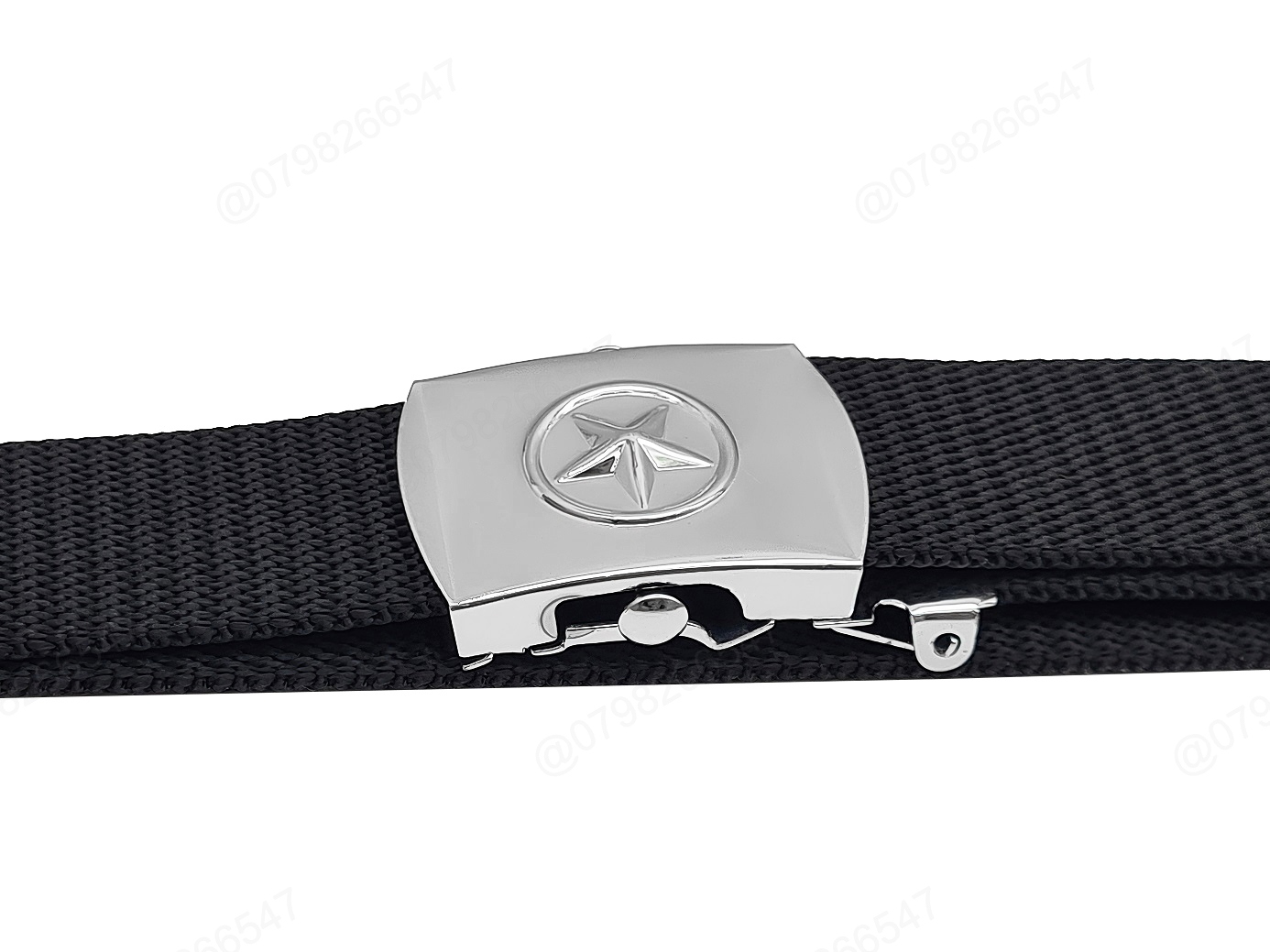 Thắt lưng nam dây dù DHM-013 | Dây nịt vải dù mặt khoá lăn mặt in nổi thời trang | Bảo hành 12 tháng - Ảnh 7