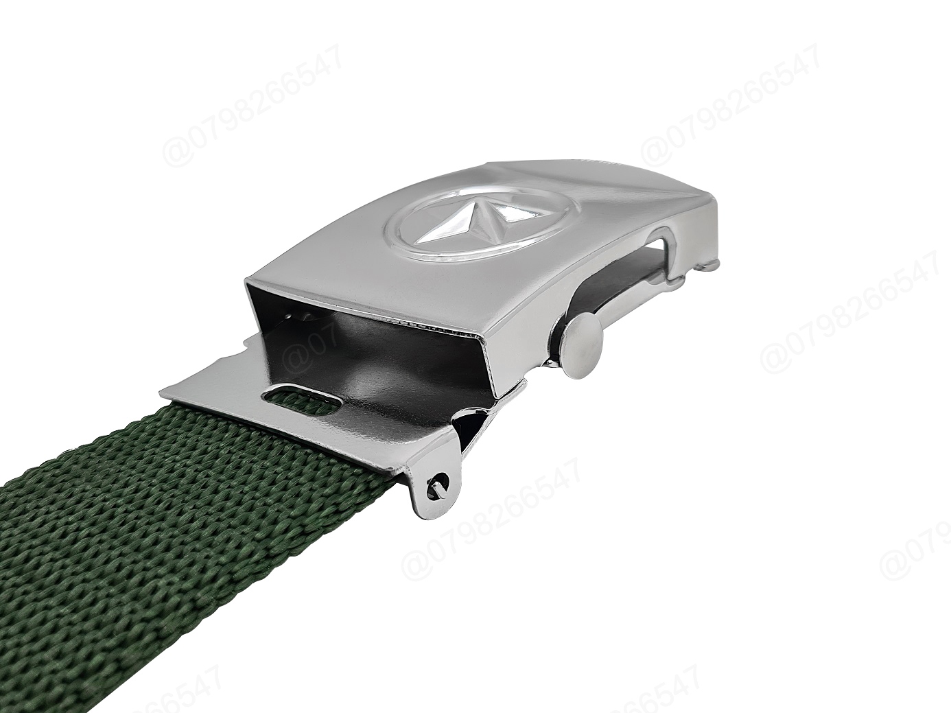 Thắt lưng nam dây dù DHM-013 | Dây nịt vải dù mặt khoá lăn mặt in nổi thời trang | Bảo hành 12 tháng - Ảnh 8