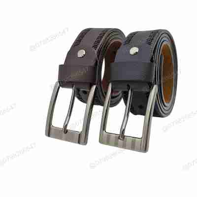 Thắt lưng nam thời trang giả da DHM-220 | Đầu khóa kim thời trang | đục lỗ nguyên dây | Bảo hành 12 tháng