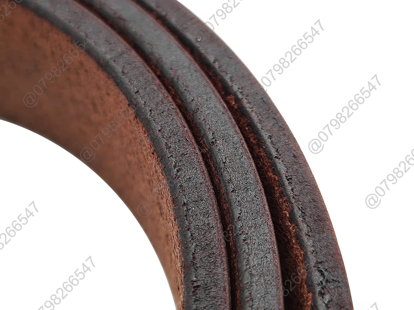 Dây nịt nam da bò thật cao cấp DHM-277 | Khoá kim kiểu tròn đen nhám thời trang | Bảo hành 12 tháng - Ảnh 10