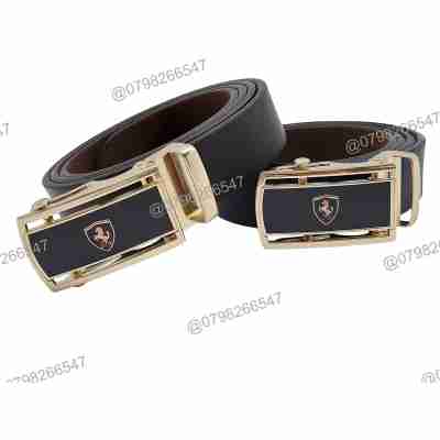 Dây nịt học sinh nam DHM-318 | Đầu khoá lăn vàng bản nhỏ 2.8cm | Giao mặt ngẫu nhiên | Bảo hành 12 tháng