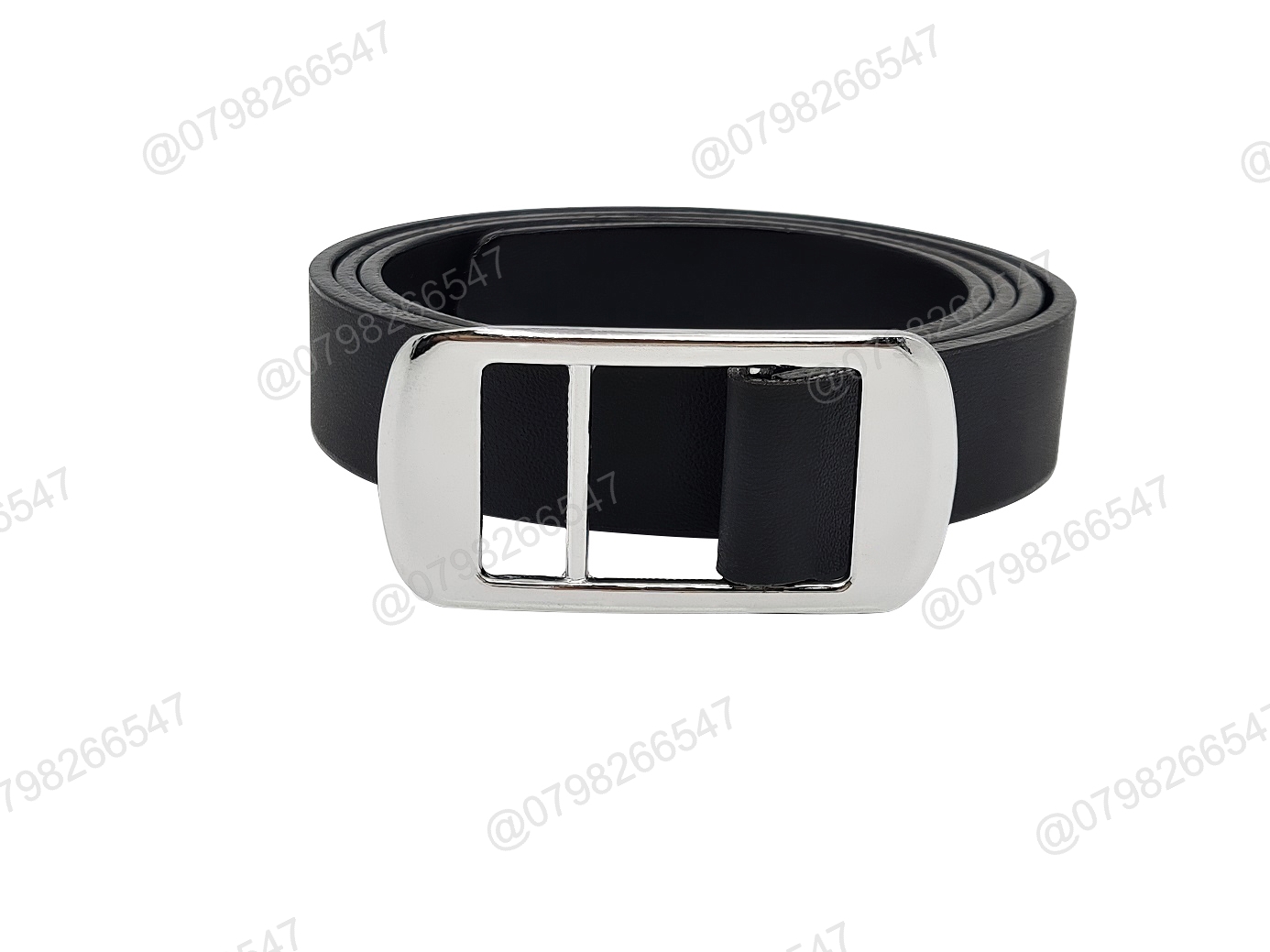 Thắt lưng trẻ em DHM-335 | Mặt khoá luồn màu trắng thời trang bản nhỏ 2.3cm | Bảo hành 12 tháng - Ảnh 6