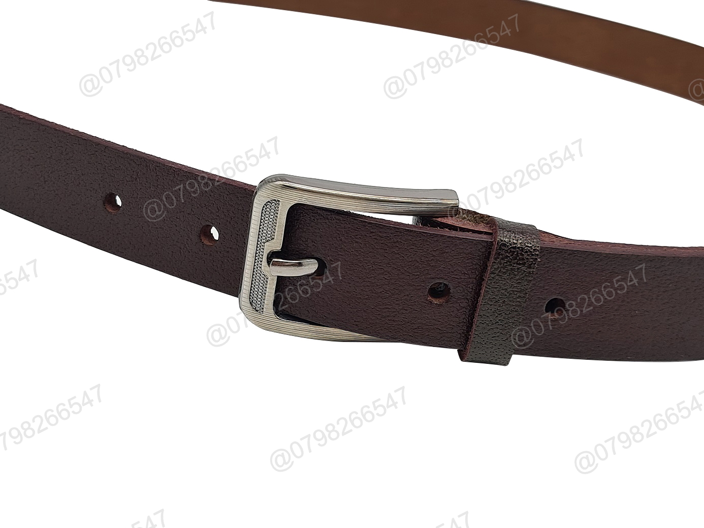 Thắt lưng học sinh da bò cho bé DHM-337 | Đầu khoá kim bản nhỏ 2.3cm | Bảo hành 12 tháng - Ảnh 5