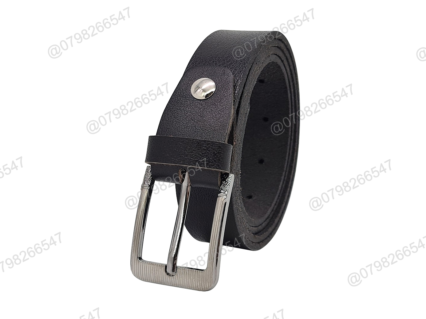 Thắt lưng nam học sinh da bò DHM-338 | Đầu khoá kim bản nhỏ 2.8cm | Bảo hành 12 tháng - Ảnh 3