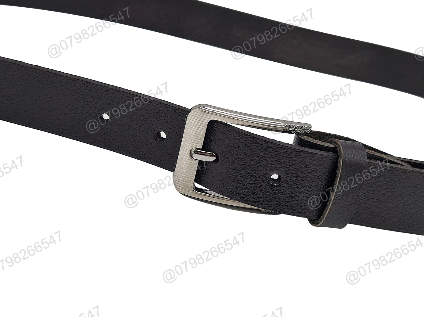 Thắt lưng nam học sinh da bò DHM-338 | Đầu khoá kim bản nhỏ 2.8cm | Bảo hành 12 tháng - Ảnh 5