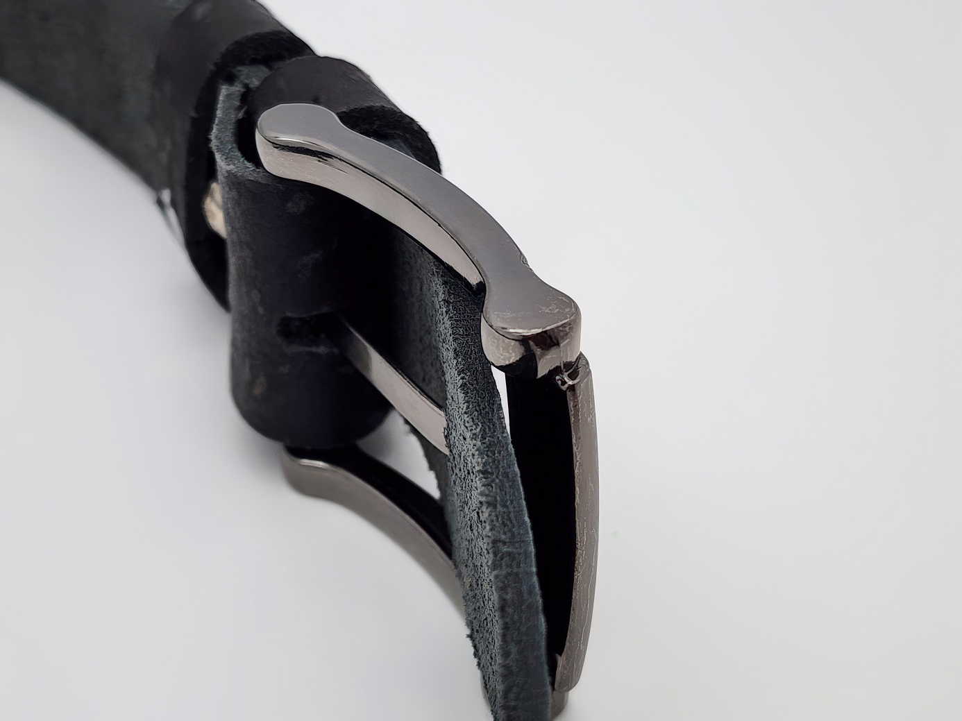 Dây nịt da bò thật cho nam bản thô DHM-140 | Đầu khoá kim nguyên khối thời trang | Bảo hành 12 tháng - Ảnh 7