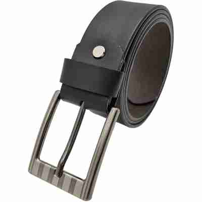 Thắt lưng nam cao cấp da PU DHM-164 | Đầu khóa kim màu trắng bạc | Bảo hành 12 tháng