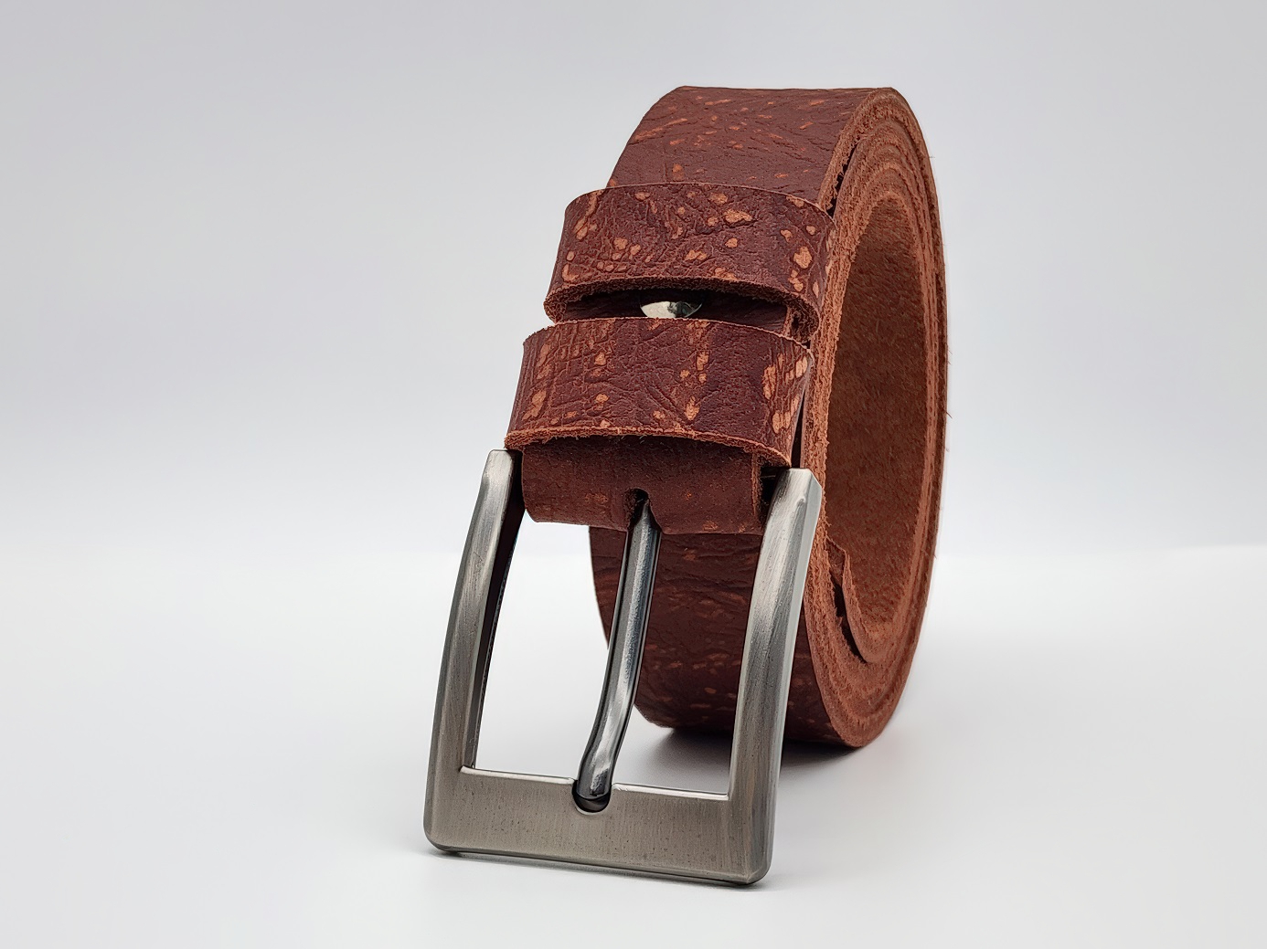 Thắt lưng da nam bản thô DHM-445 | Đầu khoá kim loại chì cạnh vuông | Giao logo ngẫu nhiên | Bảo hành 12 tháng - Ảnh 9