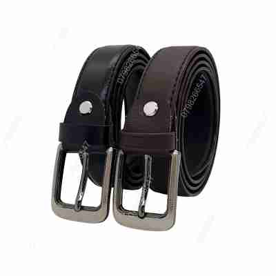 Thắt lưng học sinh nam bản 2.5cm DHM-473 | Đầu khoá kim kiểu tròn thanh lịch | Bảo hành 12 tháng