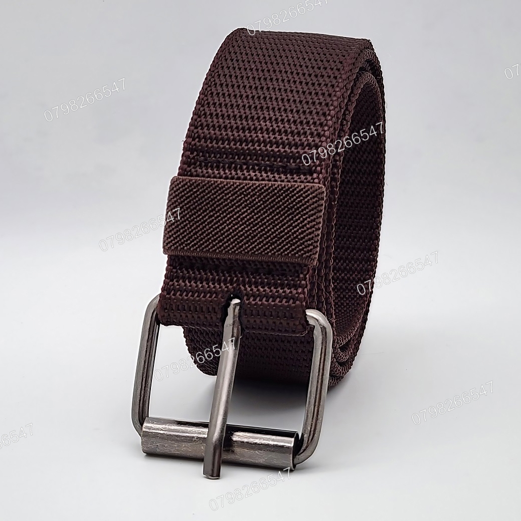 Dây nịt vải dù Canvas DHM-585 | Mặt khoá kim vuông đơn giản mà thời trang | Bảo hành 12 tháng - Ảnh 2