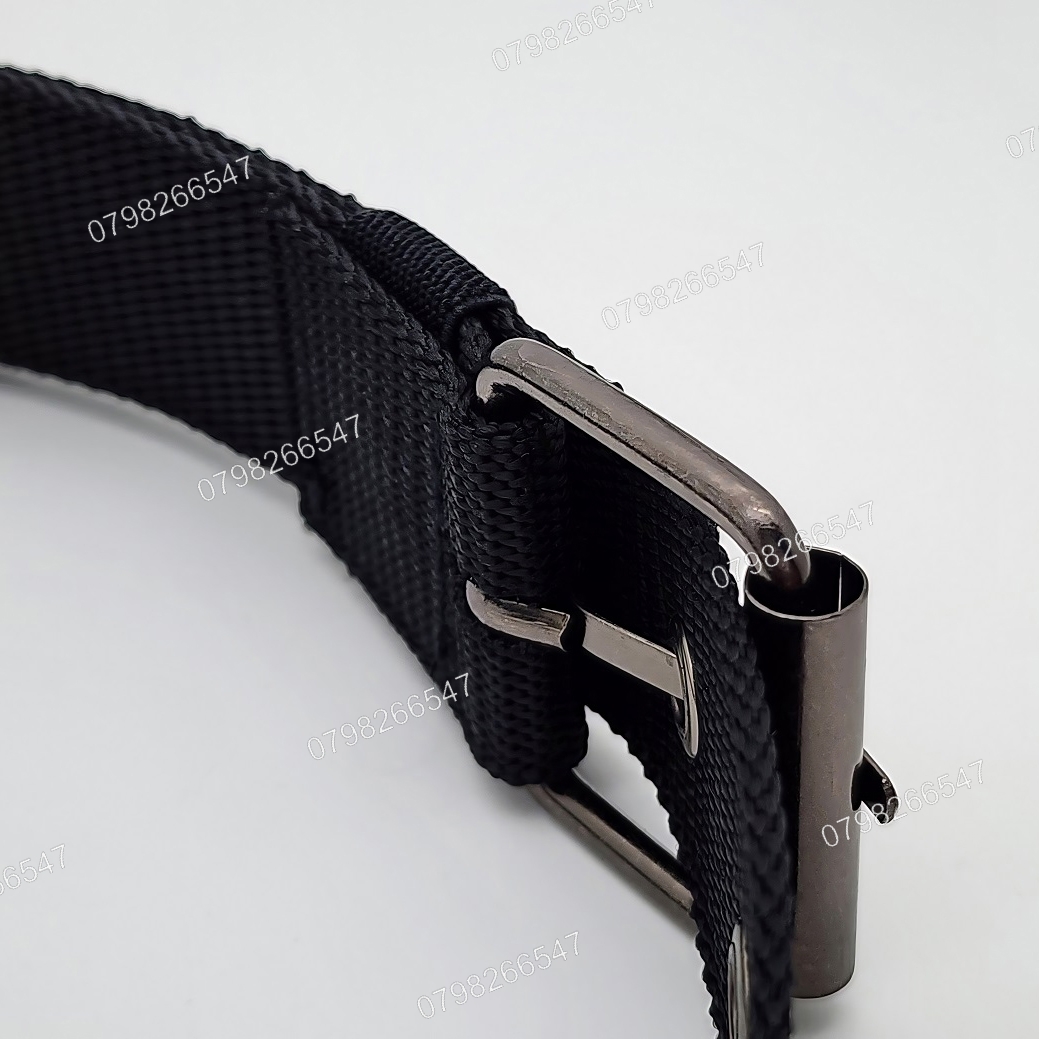 Dây nịt vải dù Canvas DHM-585 | Mặt khoá kim vuông đơn giản mà thời trang | Bảo hành 12 tháng - Ảnh 10