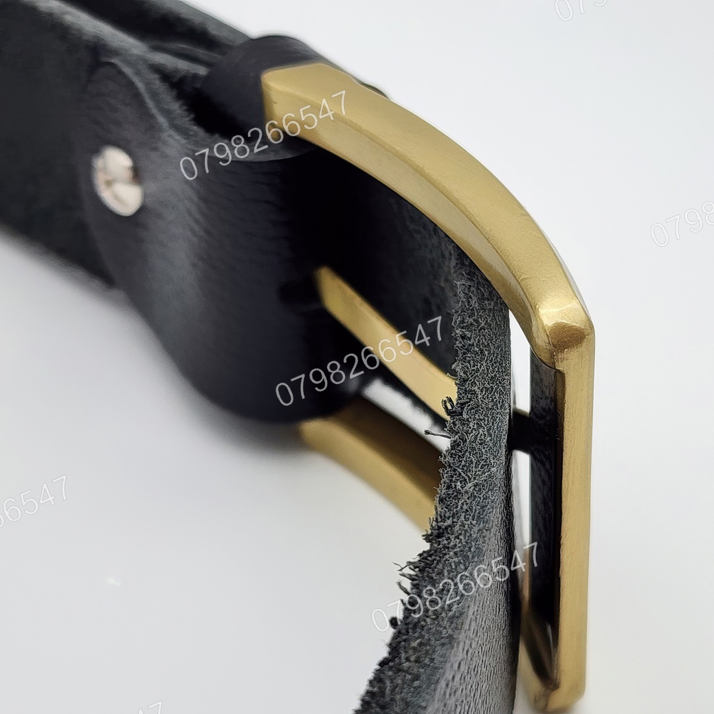 Dây nịt nam da bò hạt DHM-604 | Đầu khoá kim mạ đồng vuông đơn giản | Bảo hành 12 tháng - Ảnh 7