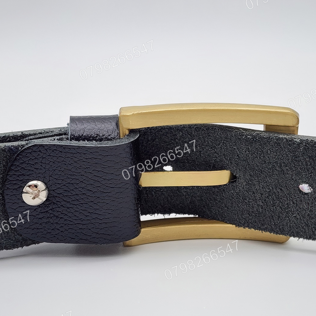 Dây nịt nam da bò hạt DHM-604 | Đầu khoá kim mạ đồng vuông đơn giản | Bảo hành 12 tháng - Ảnh 8