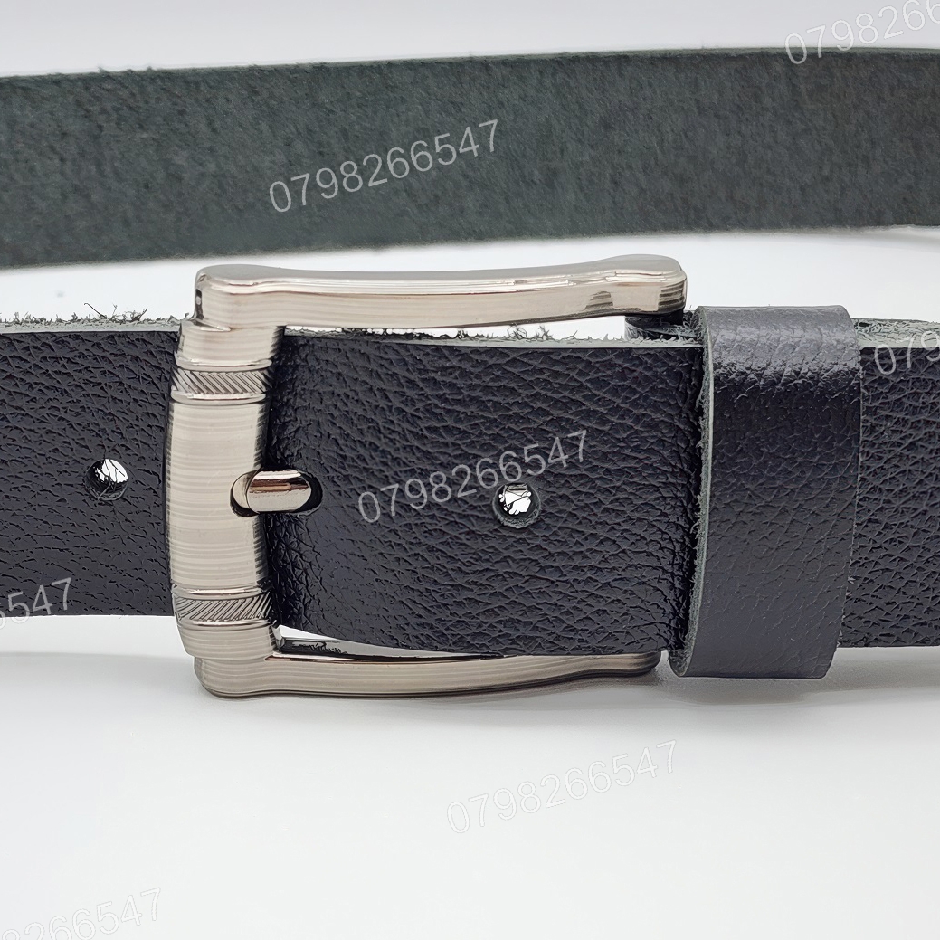 Dây nịt da bò hạt DHM-609 | Mặt khoá kim laze 2 hoạ tiết thời trang | Bảo hành 12 tháng - Ảnh 4