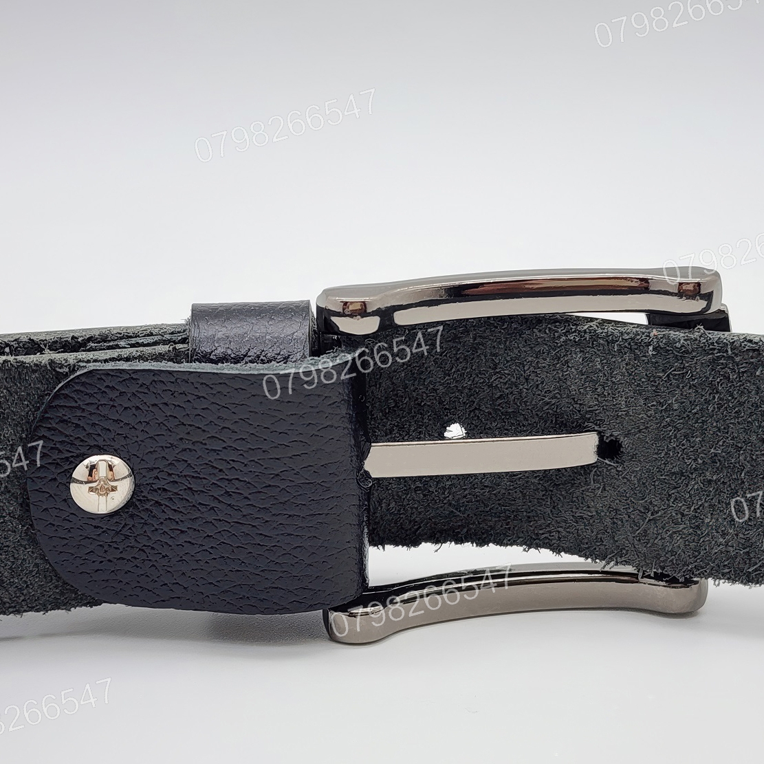 Dây nịt da bò hạt DHM-609 | Mặt khoá kim laze 2 hoạ tiết thời trang | Bảo hành 12 tháng - Ảnh 8