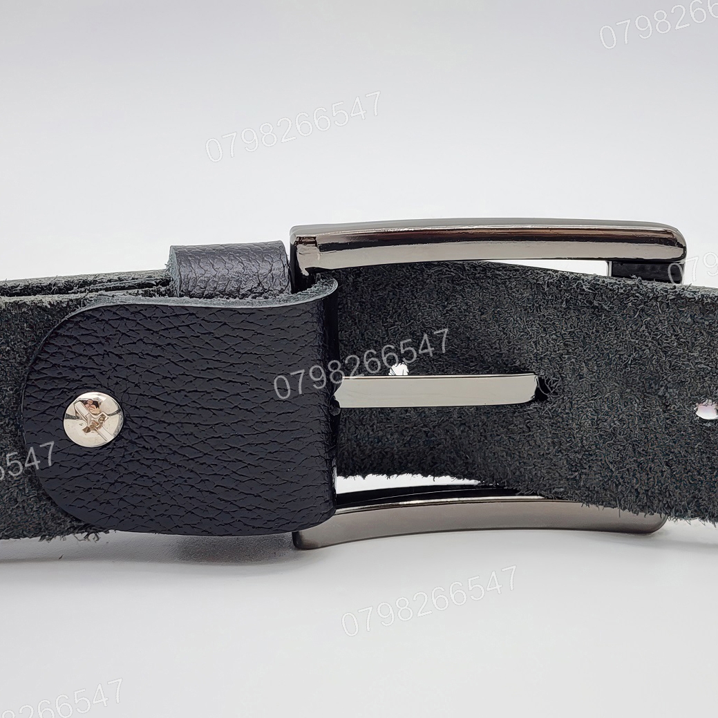 Thắt lưng da bò hạt DHM-611 | Mặt khoá kim vuông laze sang trọng | Bảo hành 12 tháng - Ảnh 8